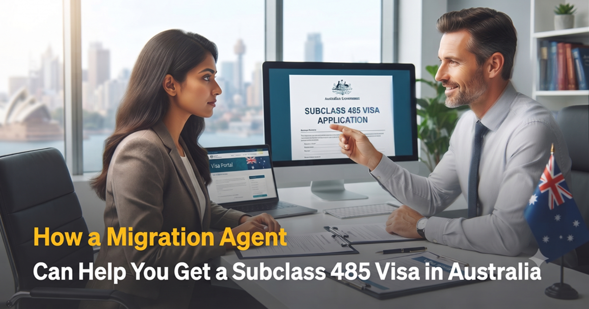 Migration Agent Australia assisting international graduates with their 485 Visa in Australia application process after completing studies.